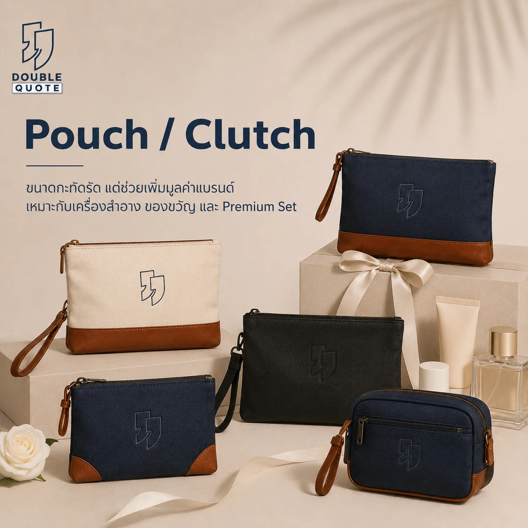 Pouch และ Clutch สั่งผลิตสำหรับ Premium Set